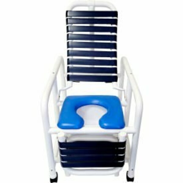 Mor-Medical International Mor Medical International Deluxe Reclining Shower Chair, Footrest, 335 lb. Capacity DNE-REC-335-FF-LR-PAIL